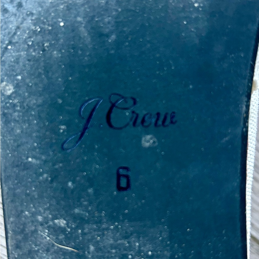 J. Crew White and Pink Polka Dot Flats - Picture 6 of 7